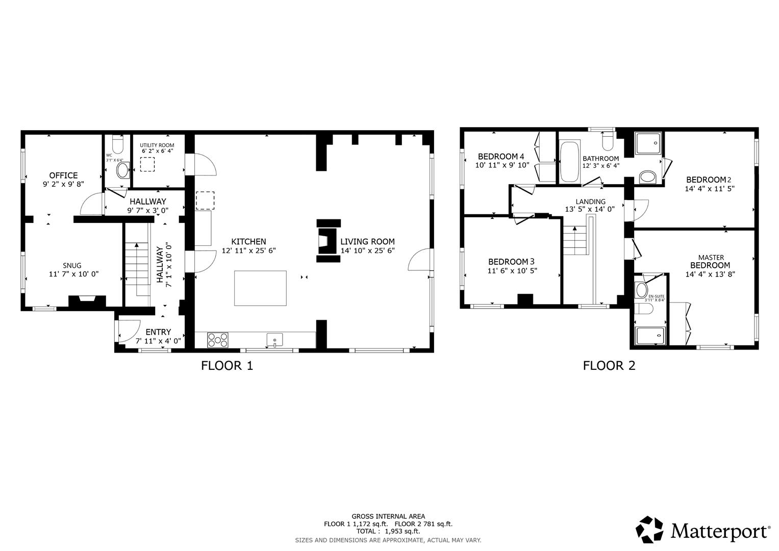 Floorplan for Wick Road, Ewenny, Bridgend